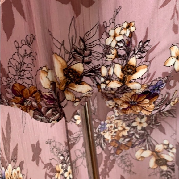 UO Band of Gypsies Floral Maxi Dress With Shorts - Picture 6 of 8